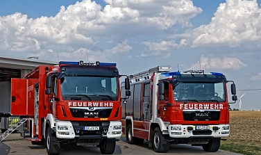 Neues Logistikfahrzeug der Feuerwehr Selben/Zschepen