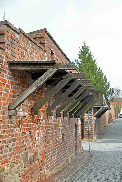 Wehrgang an der Stadtmauer © C. Maurer/Stadt Delitzsch